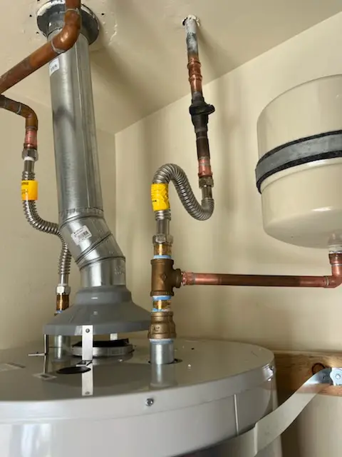 Water heater installation and plumbing repair in Jacksons Crossroads